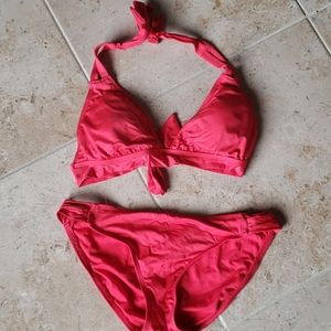 Bright Red Bikini